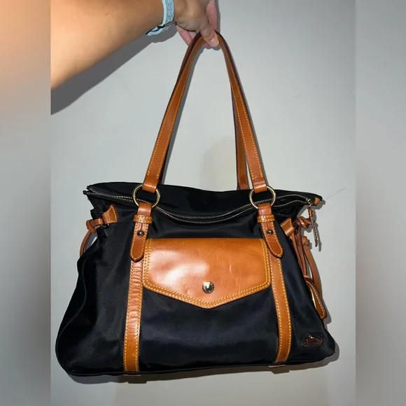 Dooney & Bourke Nylon/ Leather Trio Set. EUC - Picture 2 of 16